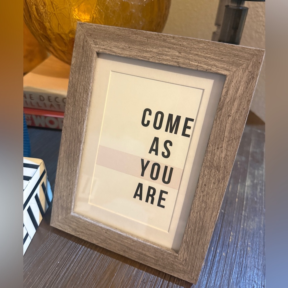 New Honorable Citizens come as you are  Framed Original Art nirvana band quote